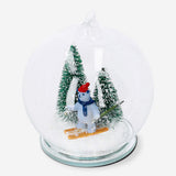 Flying Tiger Copenhagen Christmas scenery bauble featuring festive holiday decorations for home decor.