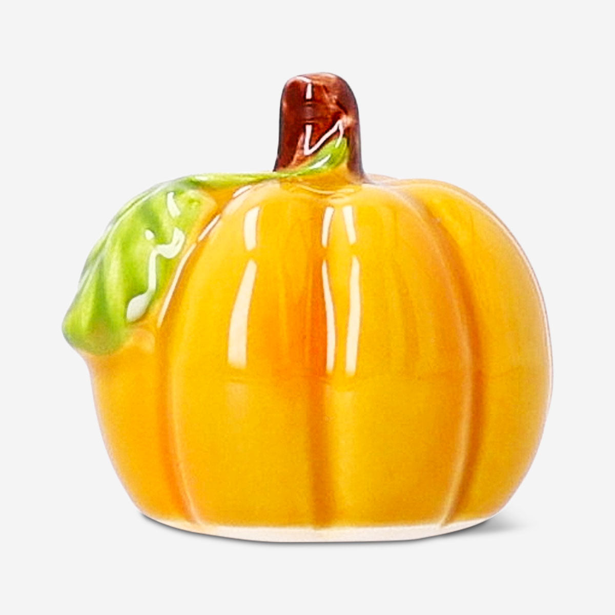 Decorative 5cm pumpkin for home decor by Flying Tiger Copenhagen, featuring a textured orange design ideal for fall decoration.