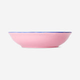 Flying Tiger Copenhagen 14 cm low ceramic bowl with colorful flower design, ideal for kitchen use and decorative serving.