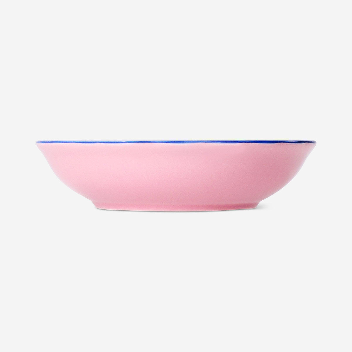 Flying Tiger Copenhagen 14 cm low ceramic bowl with colorful flower design, ideal for kitchen use and decorative serving.