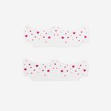 Temporary heart freckles