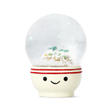 Biscuits de neige avec biscuits de fortune.