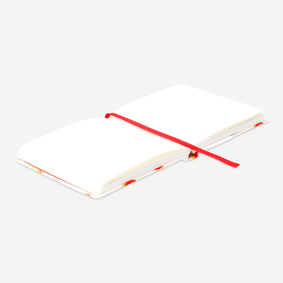 Mini sketchbook with fabric cover, Flying Tiger Copenhagen hobby notebook for drawing and sketching.
