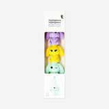 Stackable bunny highlighters - 4 pcs