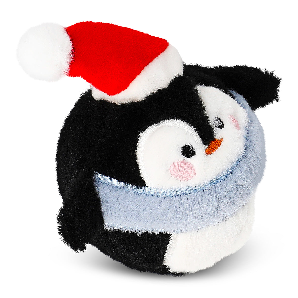 Flying Tiger Copenhagen plush penguin ball toy with soft, round design and adorable penguin features.