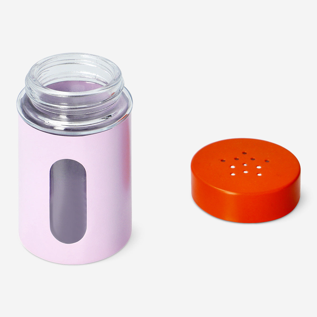 Pink and orange Salt and Pepper Shaker set from Flying Tiger Copenhagen, kitchen accessories with colorful ceramic design