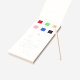 Set of DIY watercolour gift tags by Flying Tiger Copenhagen featuring colorful, handcrafted watercolor designs for gift wrapping.