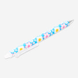 Blue floral erasable gel ink pen from Flying Tiger Copenhagen, ideal for office writing and note-taking.