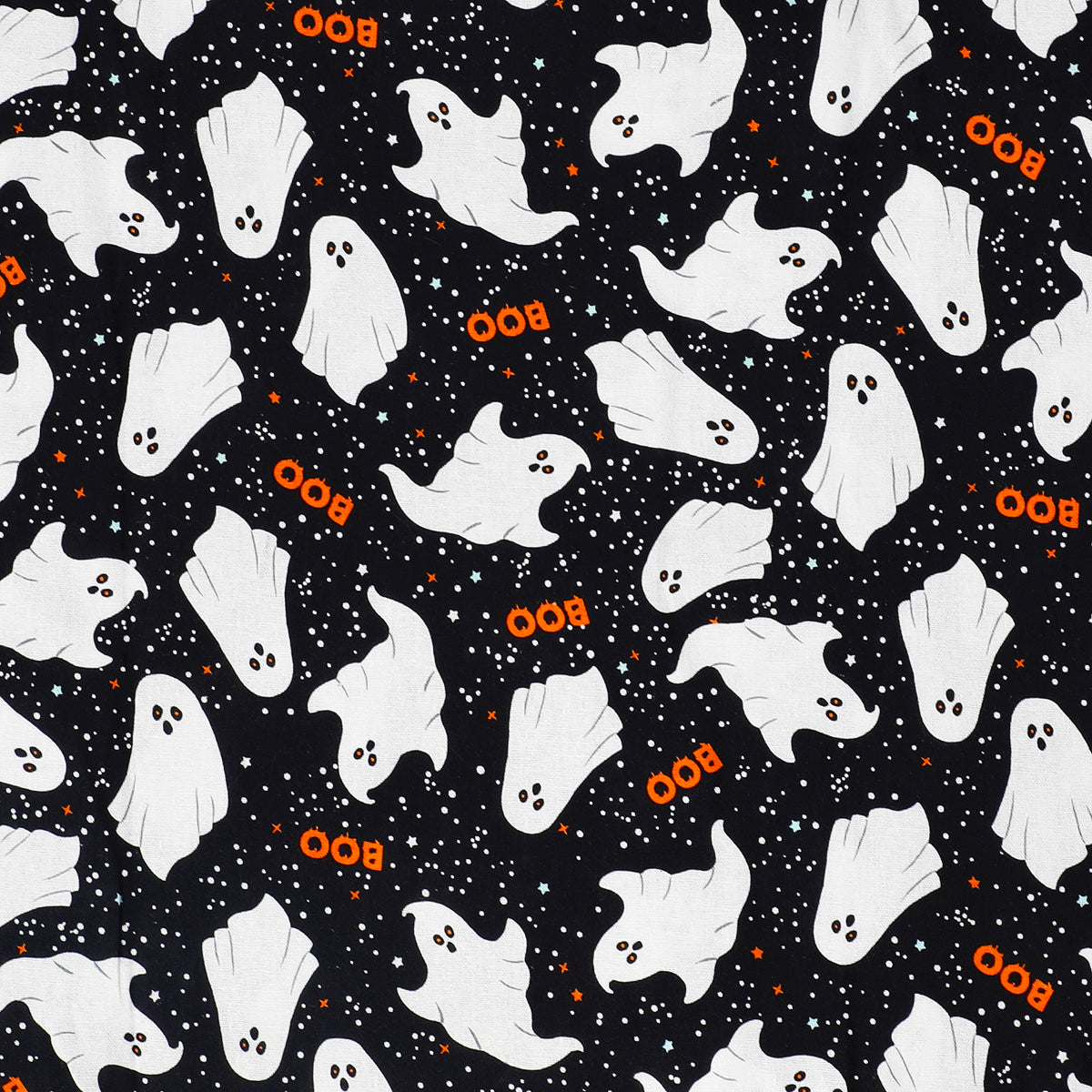 Flying Tiger Copenhagen ghost-themed tablecloth, 140x220 cm, with playful ghost illustrations perfect for Halloween or themed decor.