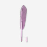 Pink feather ballpoint pen from Flying Tiger Copenhagen, with a sleek office design and colorful feather detail.