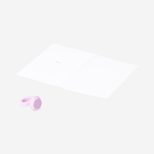 Valentine's card with ring