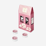 Scented tealights with peony fragrance - 20 pcs