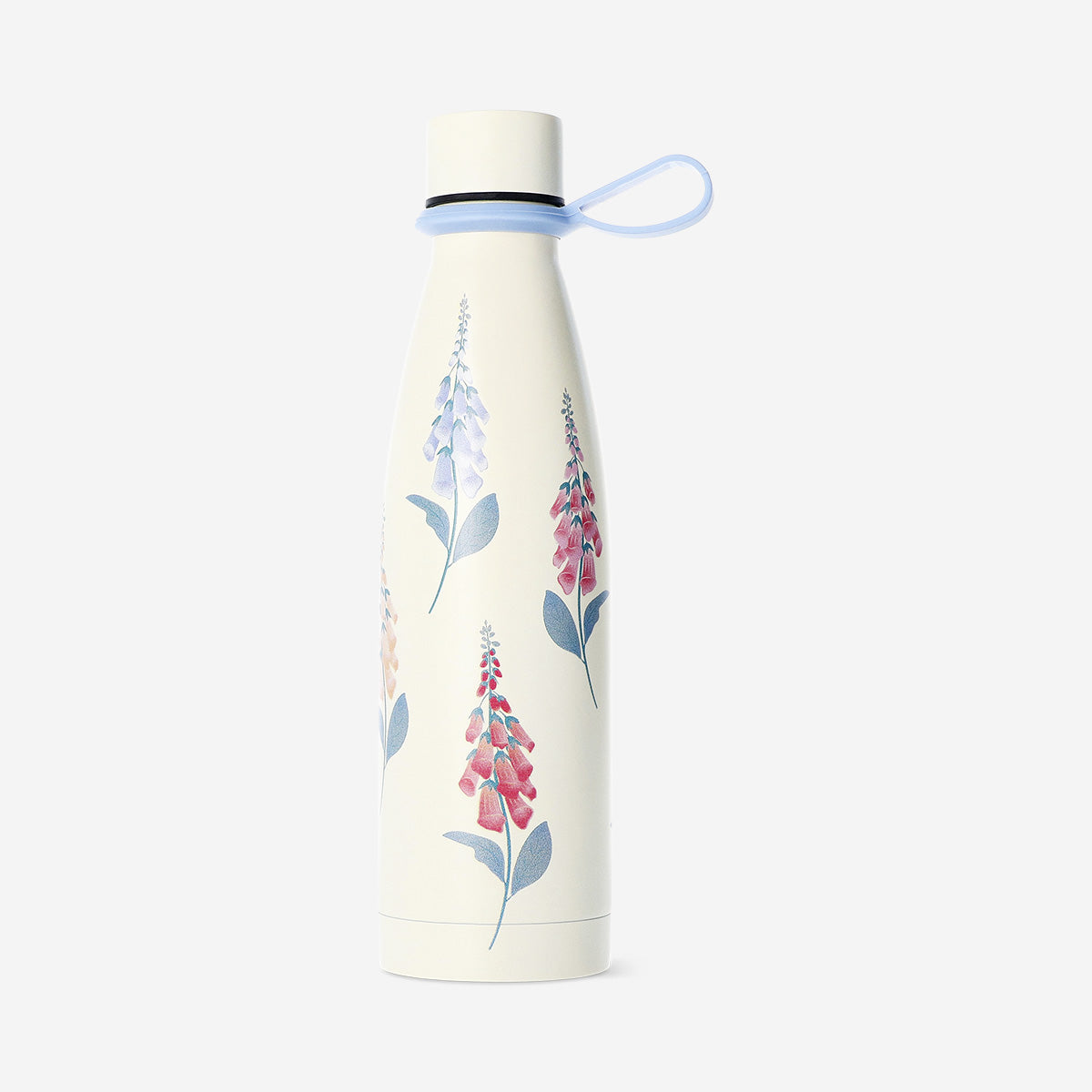 Metal drinking bottle with strap - 480 ml