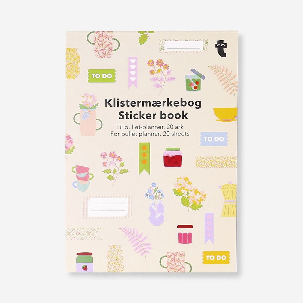 Office sticker book for planning by Flying Tiger Copenhagen with colorful planner stickers and creative designs.