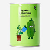 Flying Tiger Copenhagen cucumber grow kit gadget with seeds, soil, and container for home gardening and plant growth.