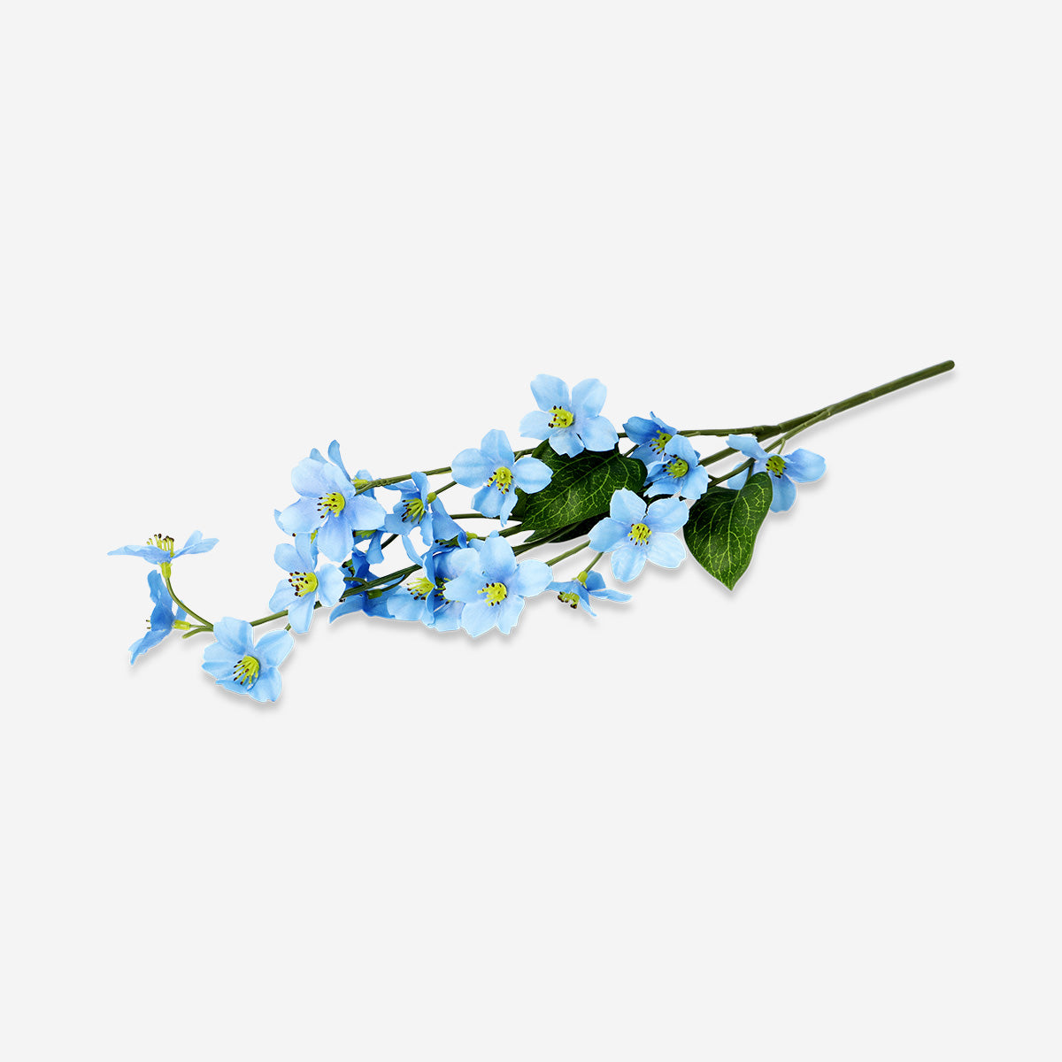 Decorative artificial forget-me-not flower