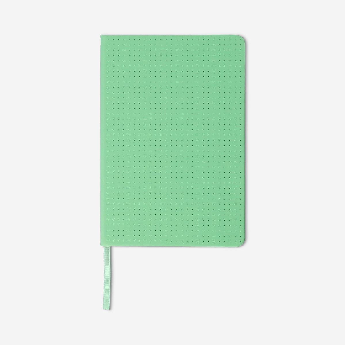 Green A5 bullet planner from Flying Tiger Copenhagen with an office design, featuring pages and organizational sections.