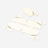 Set of 16 ghost-themed party napkins from Flying Tiger Copenhagen, featuring playful ghost illustrations for Halloween or spooky events.