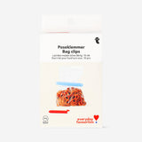 Set of 10 kitchen bag clips by Flying Tiger Copenhagen, small plastic clips for sealing food bags.