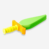 Foam water play sword toy from Flying Tiger Copenhagen, soft and colorful for safe outdoor water battles.