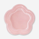 Milky pink glass tealight holder for home decor, featuring a smooth, rounded design by Flying Tiger Copenhagen.