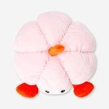 Flying Tiger Copenhagen plush toy featuring a smiling pumpkin with orange and green fabric, perfect for kids and Halloween decor.