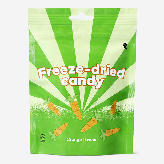 Pakastekuivattuja pääsiäiskarkkeja