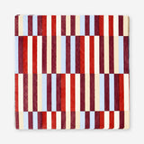 Set of 16 Flying Tiger Copenhagen autumnal striped party napkins, paper napkins with colorful fall-themed stripe design.