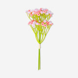 Decorative bouquet of pink and lilac flowers for home decor, featuring vibrant floral arrangements from Flying Tiger Copenhagen.