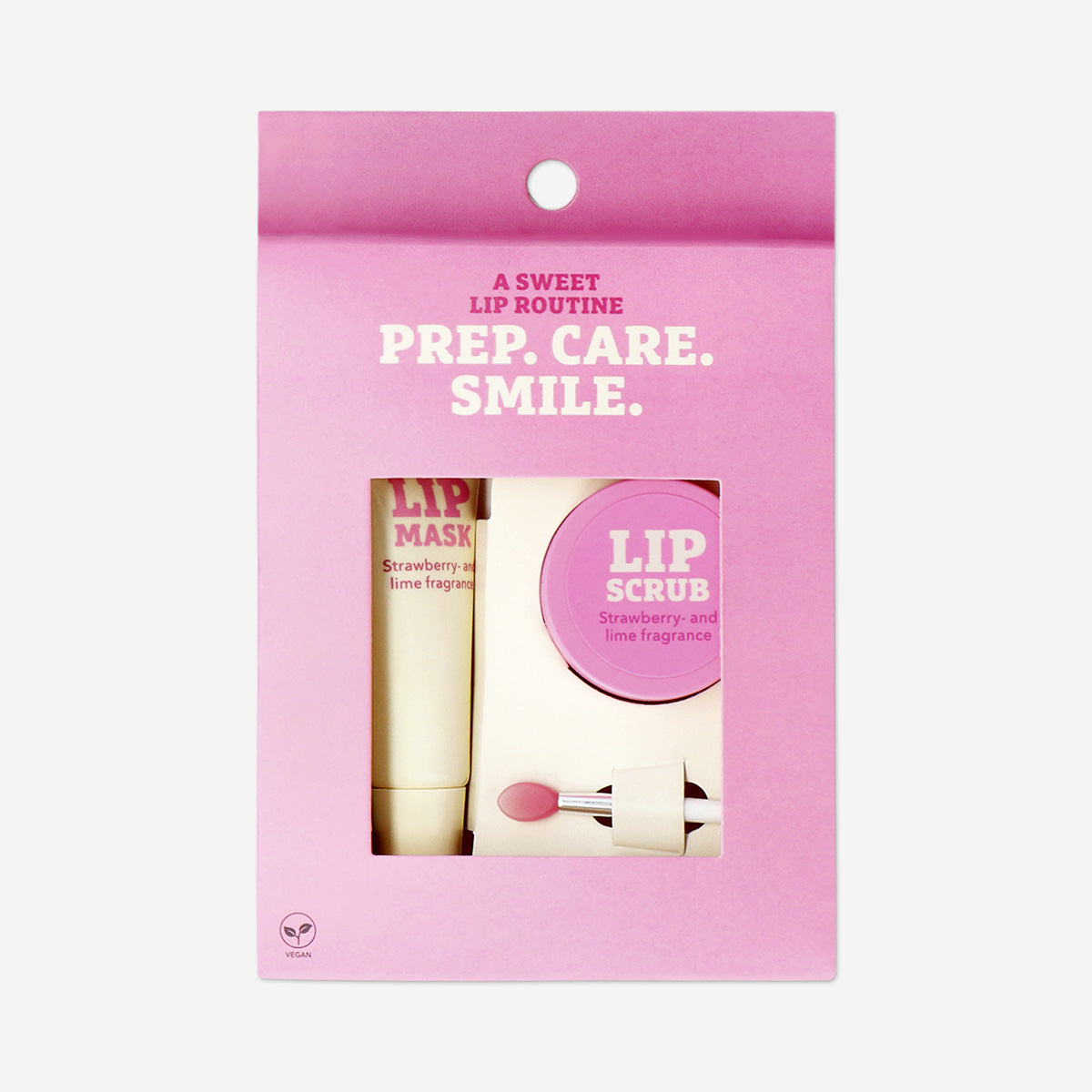 Lip care set - Strawberry and lime fragrance