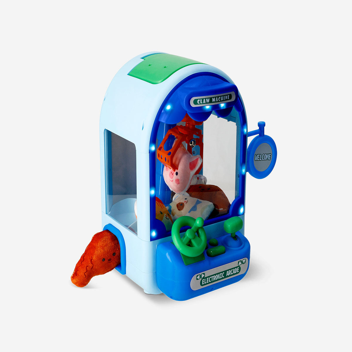 Flying Tiger Copenhagen toy grabber gadget with colorful contents, designed for fun and easy picking up small objects.