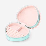 Flying Tiger Copenhagen heart-shaped jewellery box with scalloped edges, ideal for personal care storage and organization