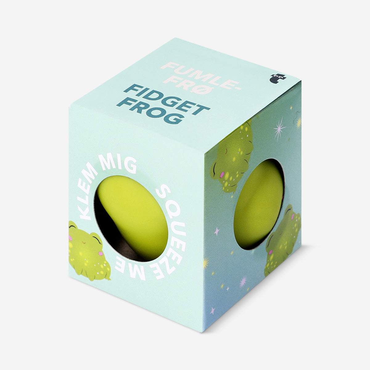 Prensa mi juguete - Rana verde