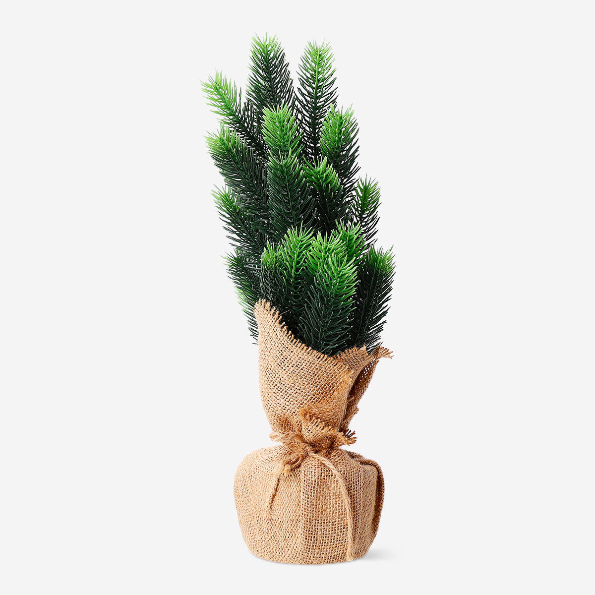 Decorative 38 cm Christmas tree for home decor by Flying Tiger Copenhagen, featuring festive green branches and ornaments