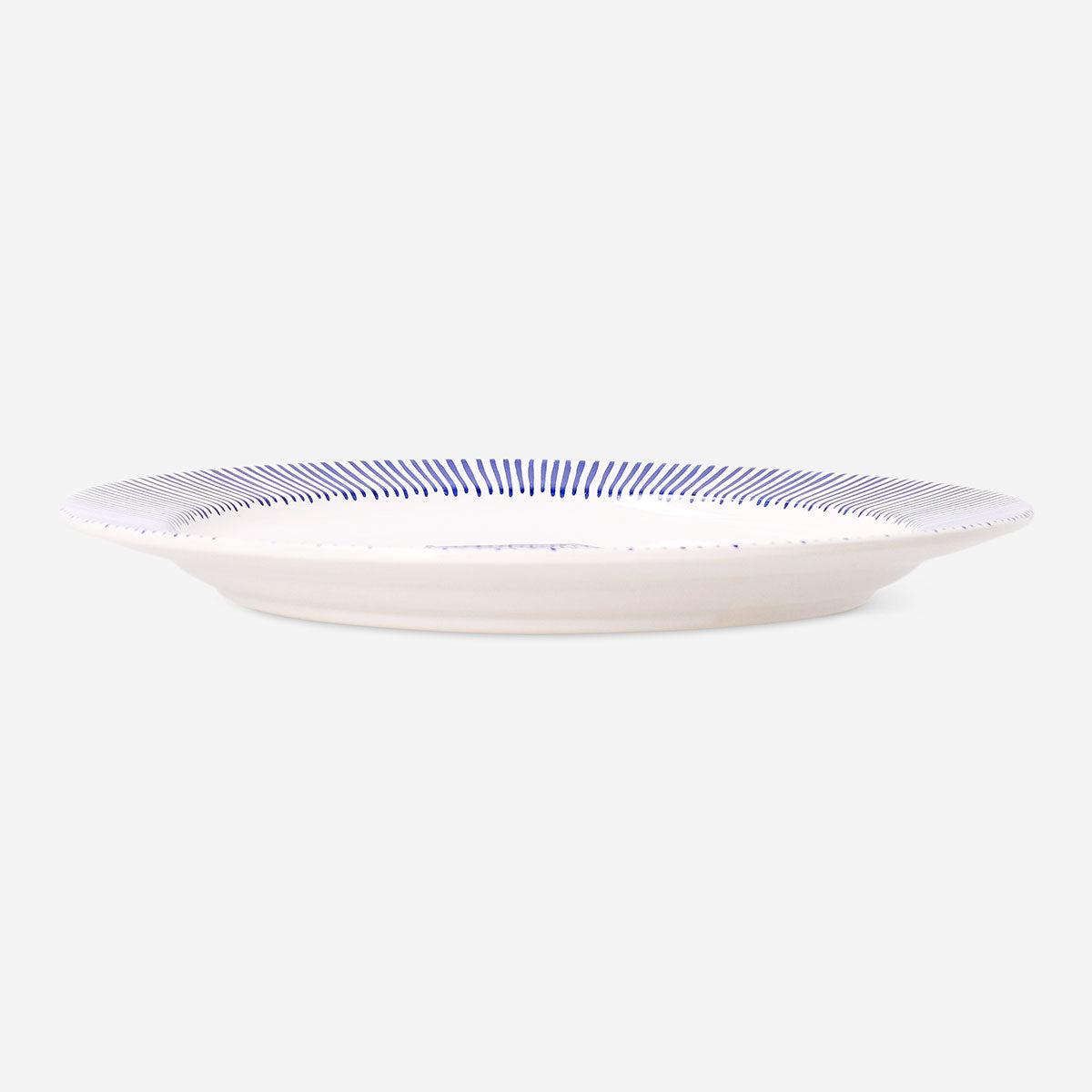 White ceramic plate with a house icon, 26 cm, from Flying Tiger Copenhagen, ideal for kitchen use and home decor.