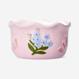 Floral bowl with butterfly - 12 cm