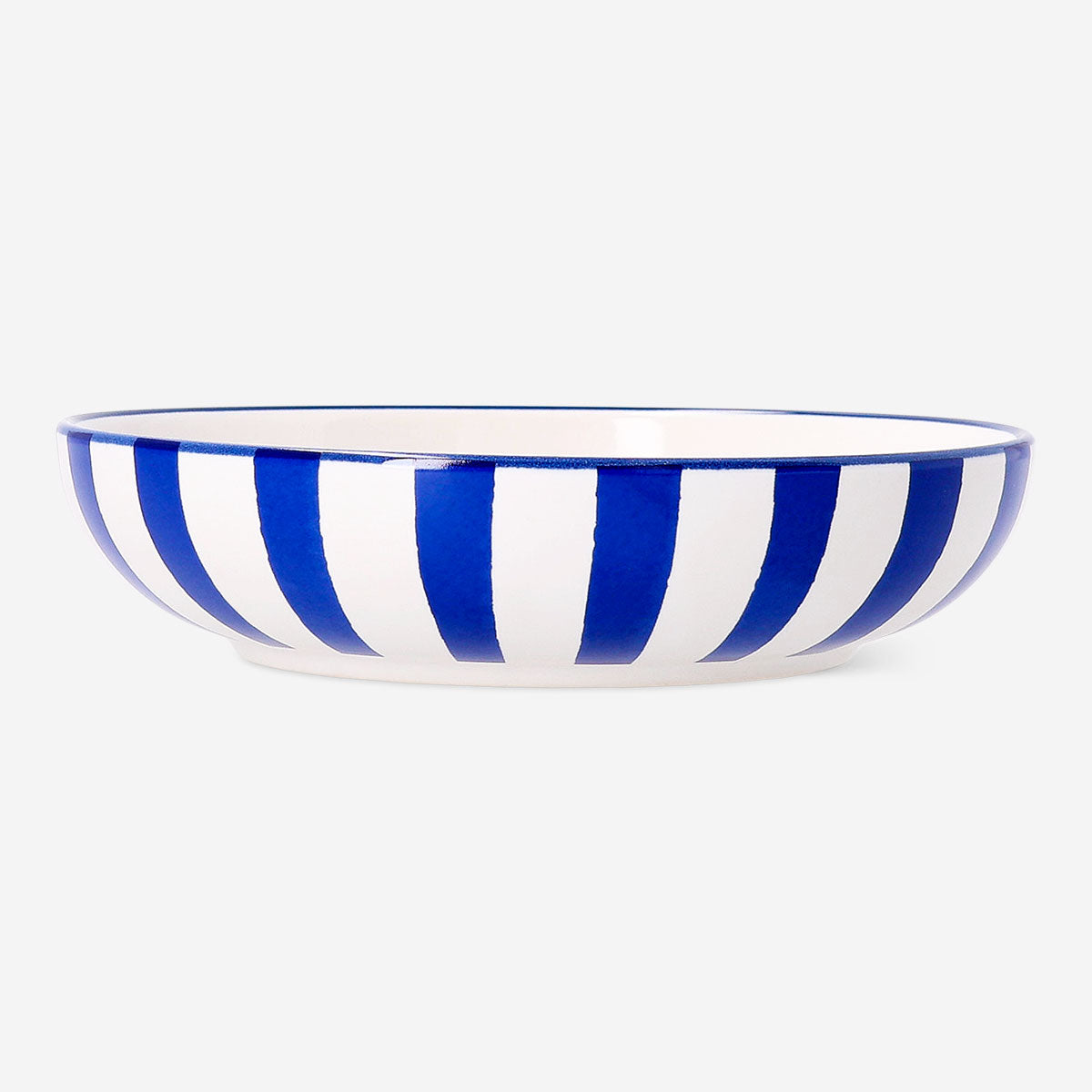Striped ceramic bowl with heart design, 15 cm, perfect for kitchen use, from Flying Tiger Copenhagen.
