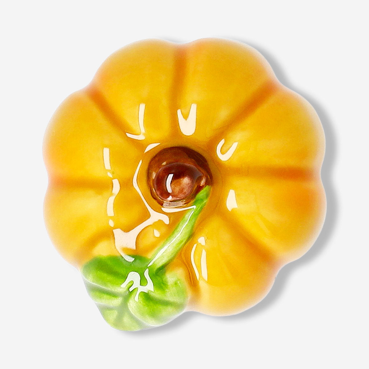 Decorative 5 cm pumpkin from Flying Tiger Copenhagen, perfect for home decor and seasonal decorations.