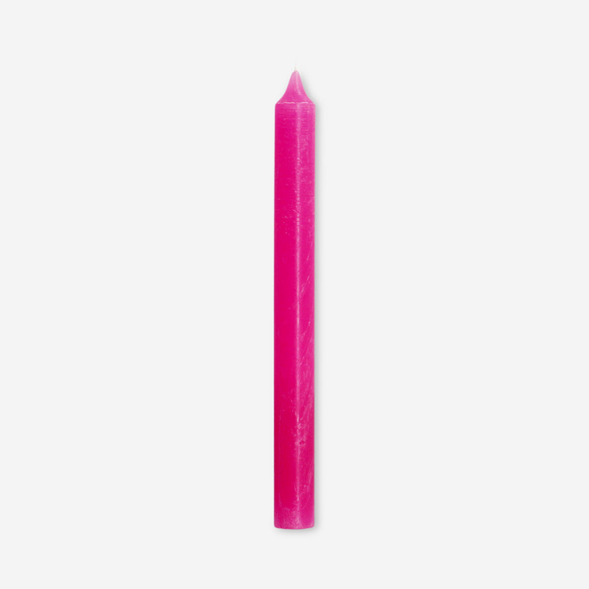 Pink dinner candle - 24 cm