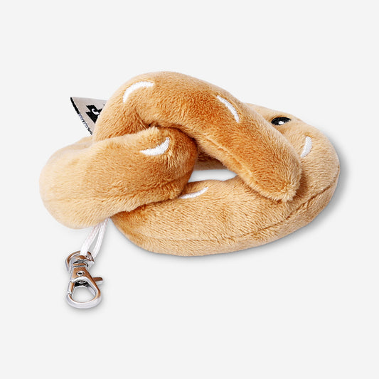 Plush toy key ring - Pretzel