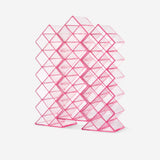 Pink cosmetic organiser for lip glosses, 25x20.5 cm, from Flying Tiger Copenhagen, designed for personal care and makeup storage.