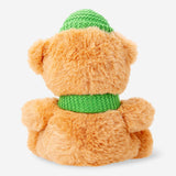 Soft plush bear toy with a beanie hat from Flying Tiger Copenhagen, featuring a cuddly and adorable design.