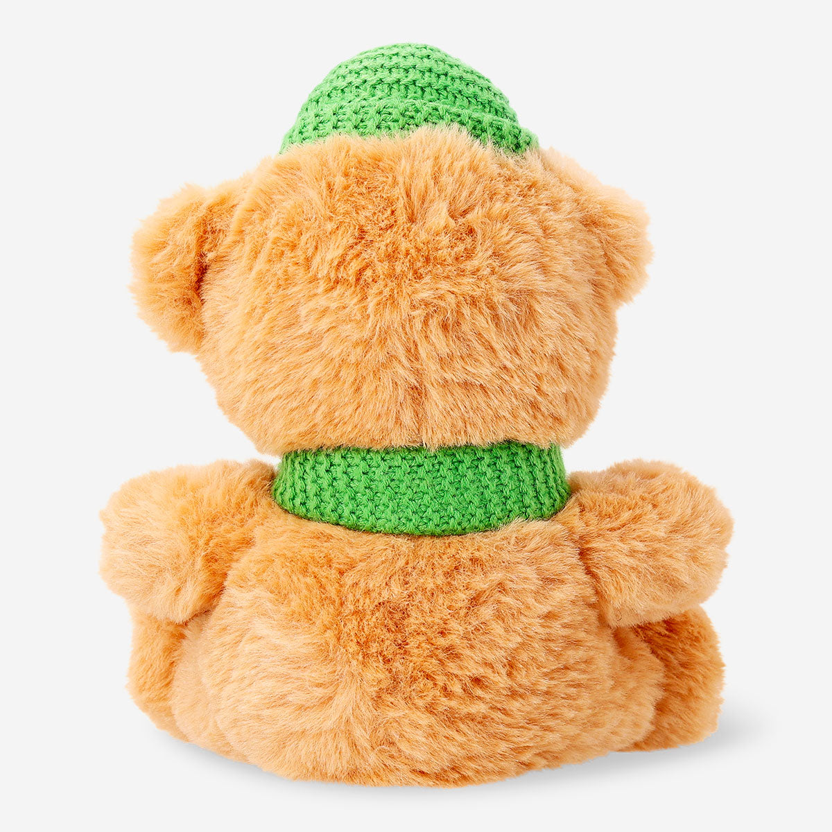 Soft plush bear toy with a beanie hat from Flying Tiger Copenhagen, featuring a cuddly and adorable design.
