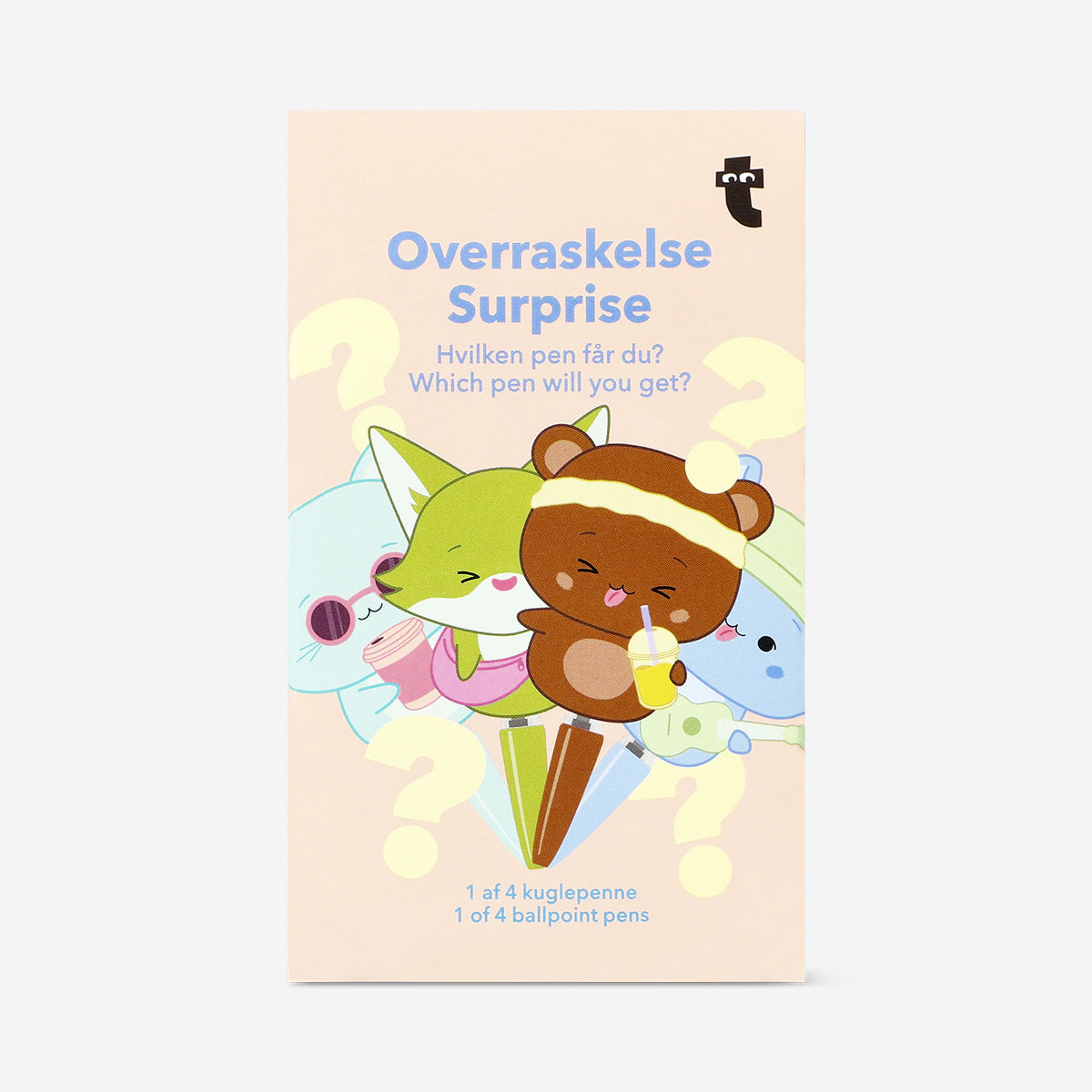 Writing pen surprise box