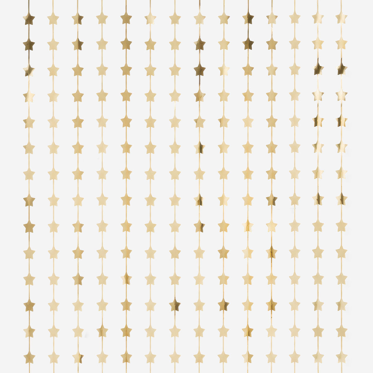 Flying Tiger Copenhagen gold star party curtain, 100x200 cm