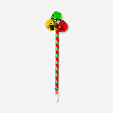 Flying Tiger Copenhagen ballpoint pen with jingle bells design, ideal for office use and festive writing occasions.