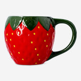 Red strawberry mug - 350 ml
