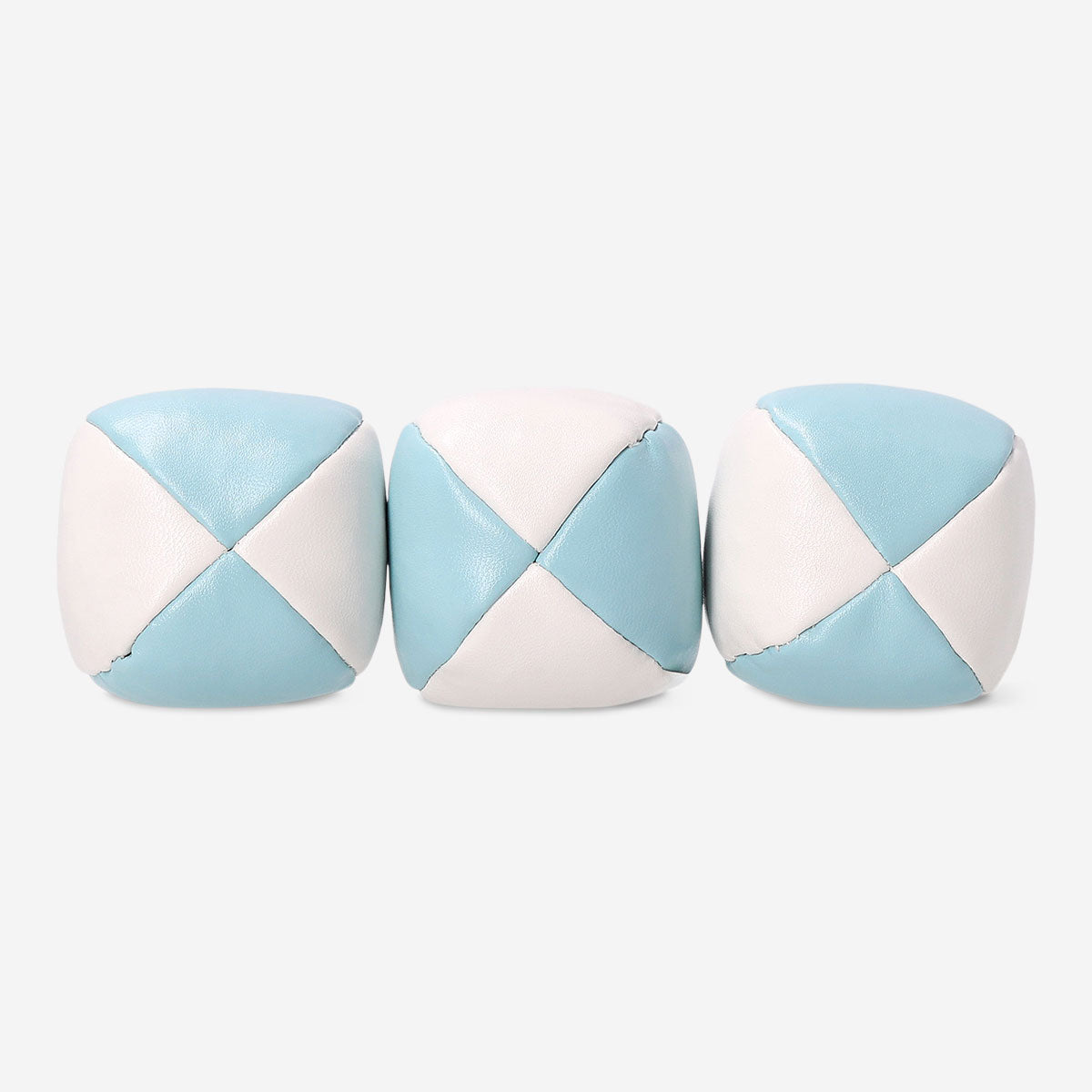 Three colorful juggling balls toy from Flying Tiger Copenhagen, ideal for casual juggling practice and entertainment.