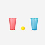 Flying Tiger Copenhagen beer game gadget for 2 teams, featuring colorful game pieces and a compact design for fun team challenges.