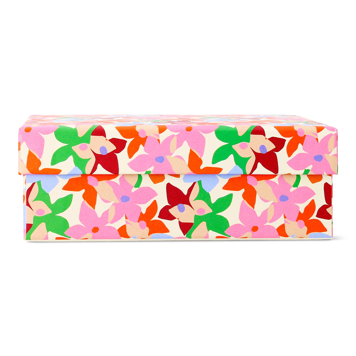 Storage box with geometric print in 11x17 size from Flying Tiger Copenhagen, perfect for home organization and decor.